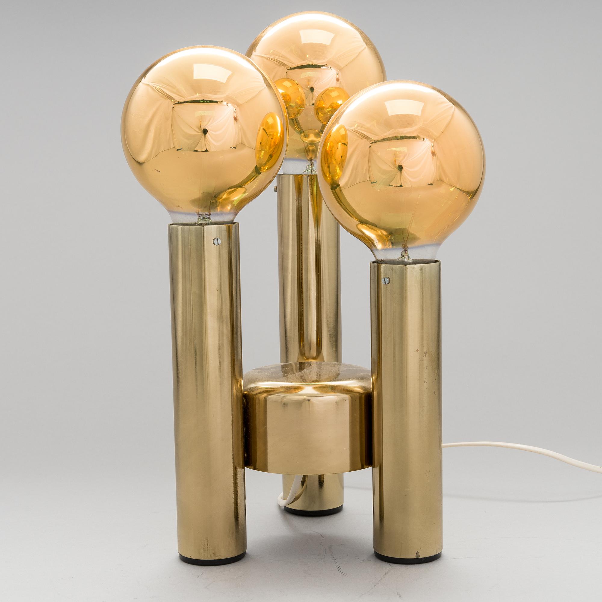 A 1960/70's table lamp "Habico". Tampere, Suomi.