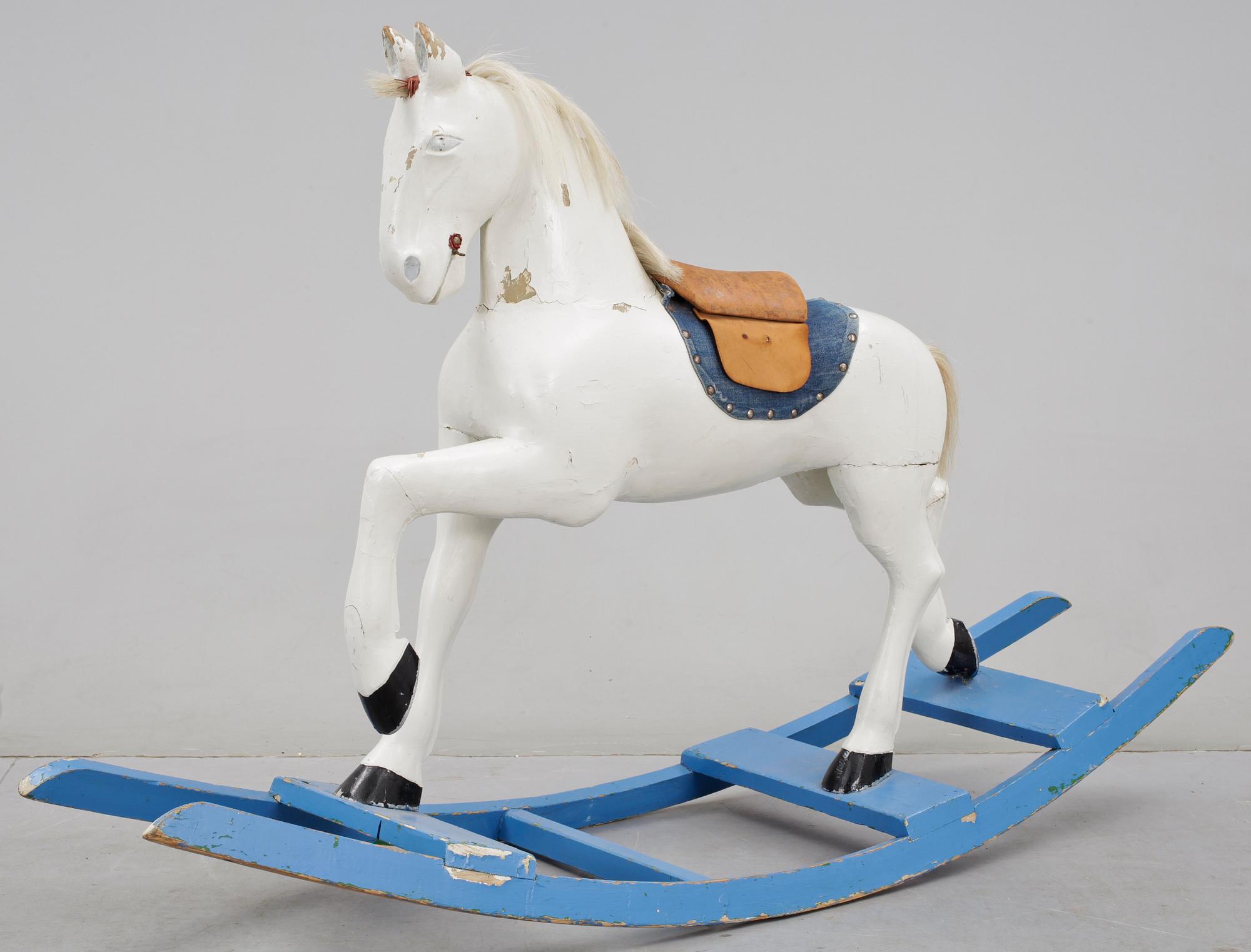 GUNGHÄST, trä, 1900-tal.