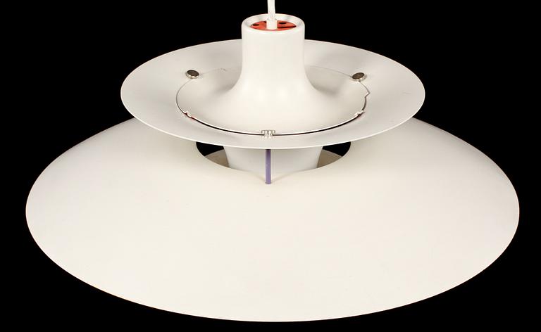 TAKLAMPA, "PH-lampa", Poul Henningsen, Louis Poulsen, 1900-talets fjärde kvartal. Höjd ca 28 cm.