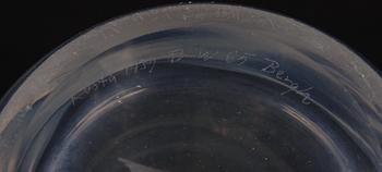 VAS, glas, Kosta, sign Bergh, dat 1939.