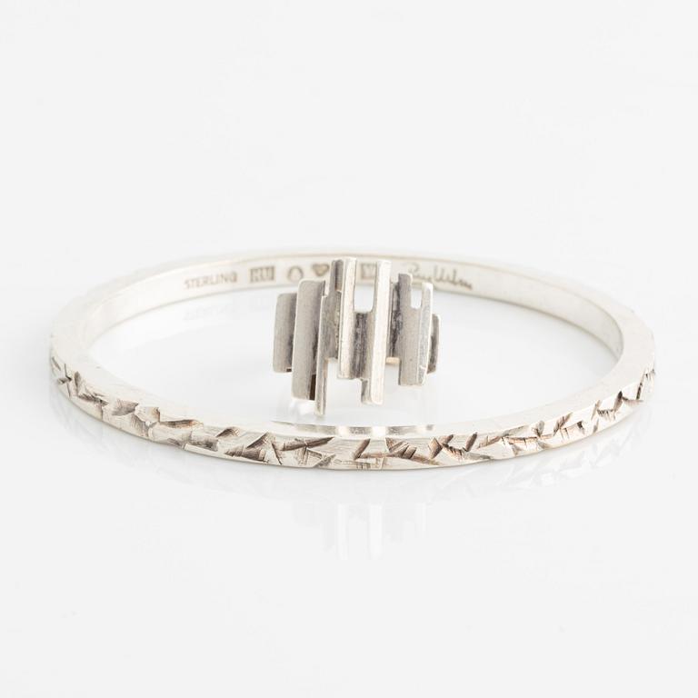 Rey Urban, ring and bracelet, silver.