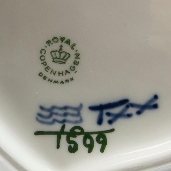 ROYAL COPENHAGEN, "Blå Blomst", kaffeservis, porslin, Danmark, 50 dlr.