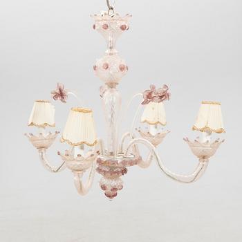 Chandelier in Venetian style, first half of the 20th century.