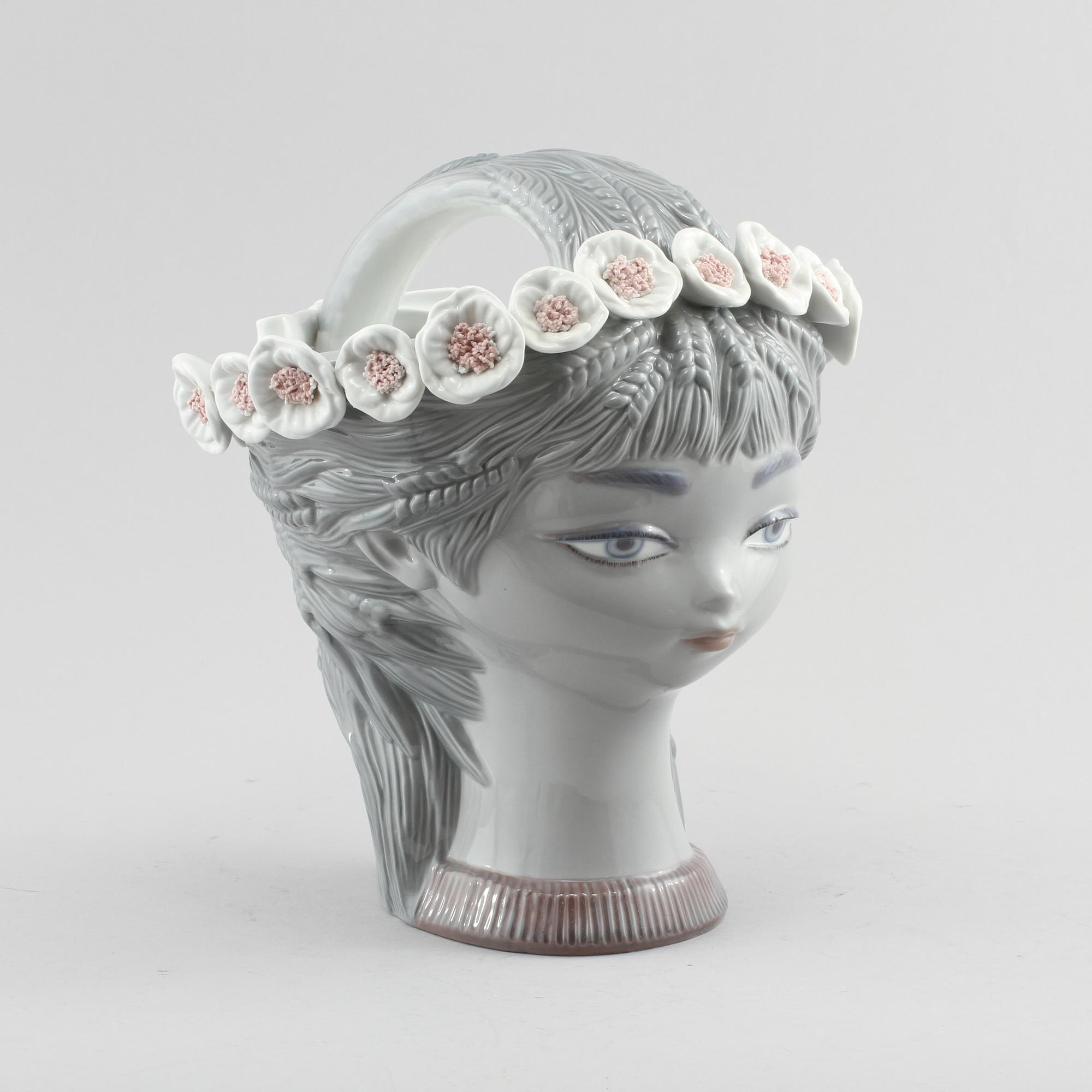VAS, porslin, Lladro, Spanien, 1900-talets andra hälft.