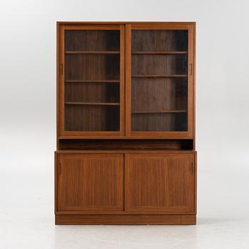 Sideboard with display cabinet, Wirserums Nya Möbelfabrik, Hultarp, third quarter of the 20th century.