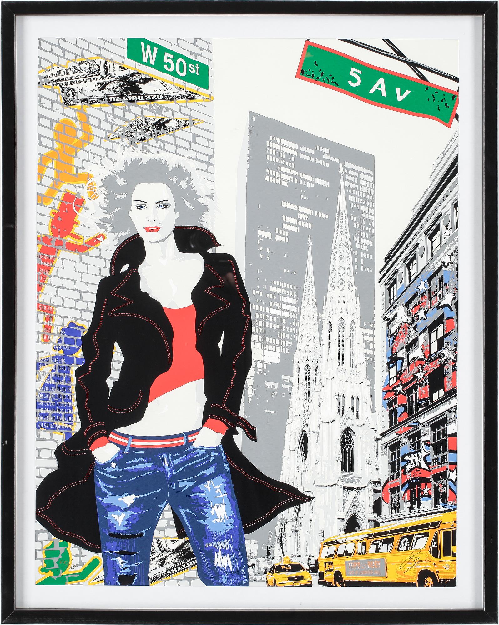 RICHARD RYAN, litografi, sign o numr 55/350.