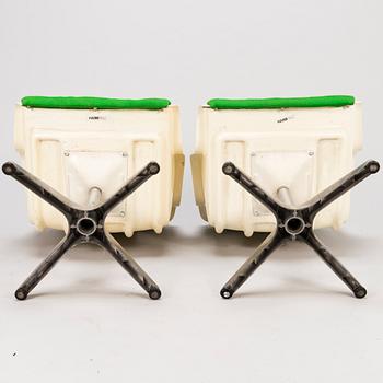 YRJÖ KUKKAPURO, Nojatuoleja 4 kpl, malli ABS 3428X, Haimi 1970-luku.