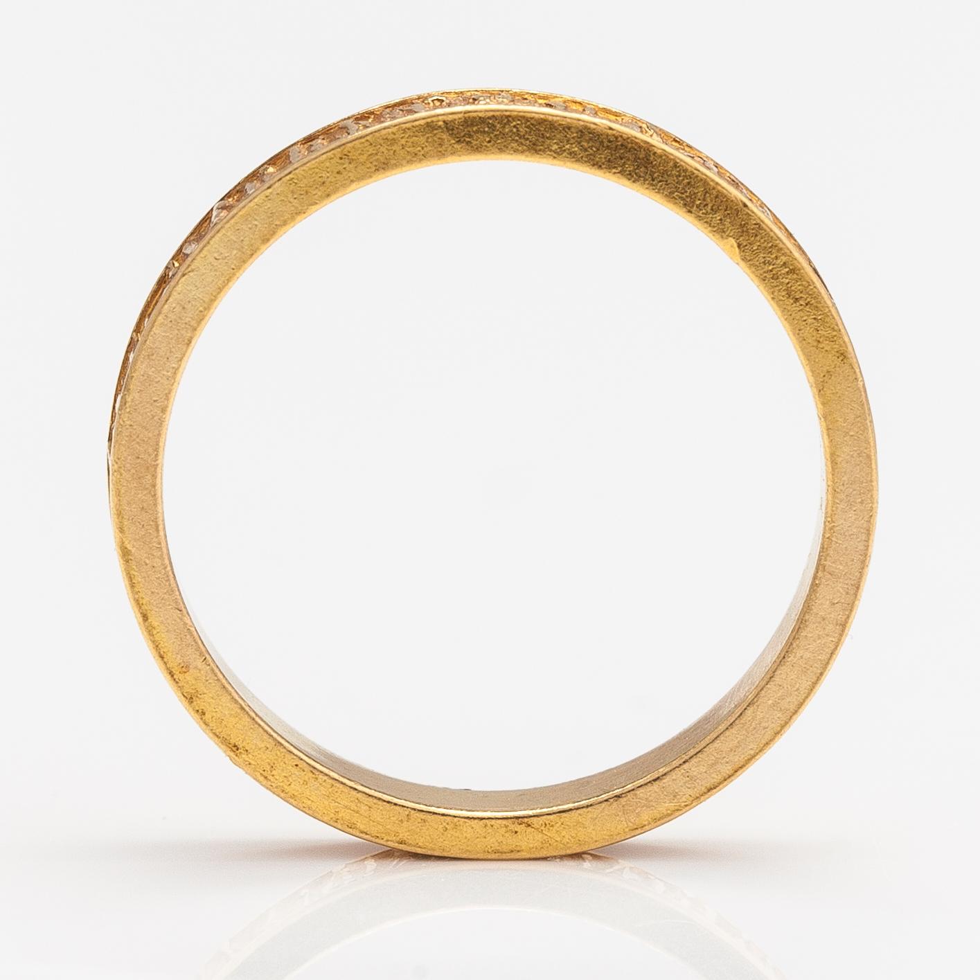 Björn Weckström, Ring "Lapp gold", 18K guld. Lapponia 1972.