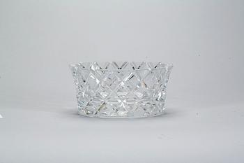 SKÅL, glas, "Sofiero", Gunnar Cyrén, Orrefors, 1900-talets andra hälft.