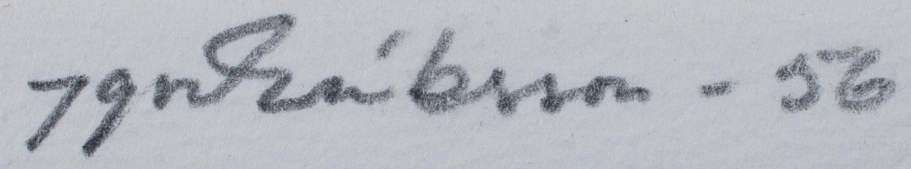 IGOR ERIKSSON, etsning, signerad och daterad 1956.