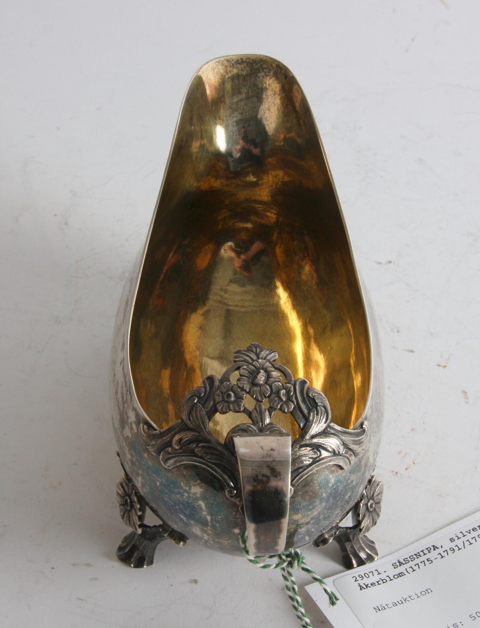 SÅSSNIPA, silver, Lars Åkerblom(1775-1791/1792) Gävle.