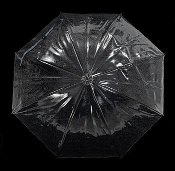 Chanel, a vinyl umbrella.
