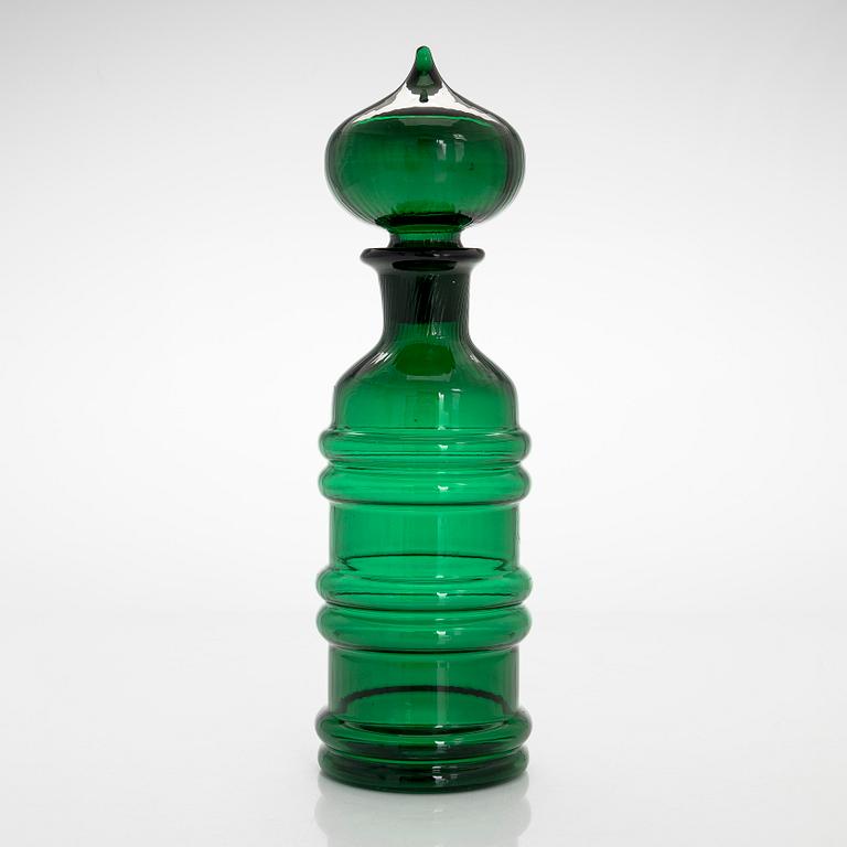 Nanny Still, karaff, "Sultan", Riihimäen Glasbruk. I produktion 1967-1969.