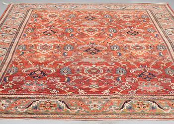 A CARPET, semi-antique Mahal, ca 338 x 247 cm.