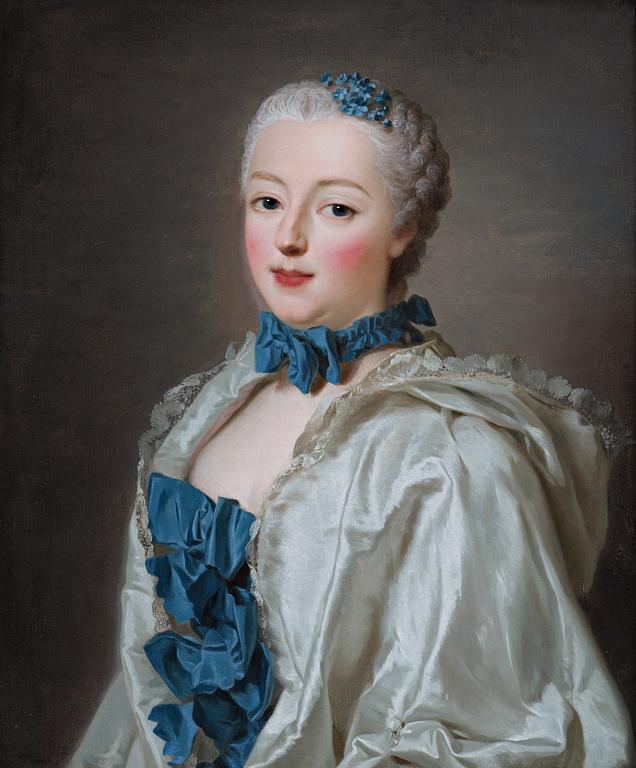 Alexander Roslin, Portrait depicting Françoise Marguerite de Sévigné, Countess de Grignan (1646-1705).