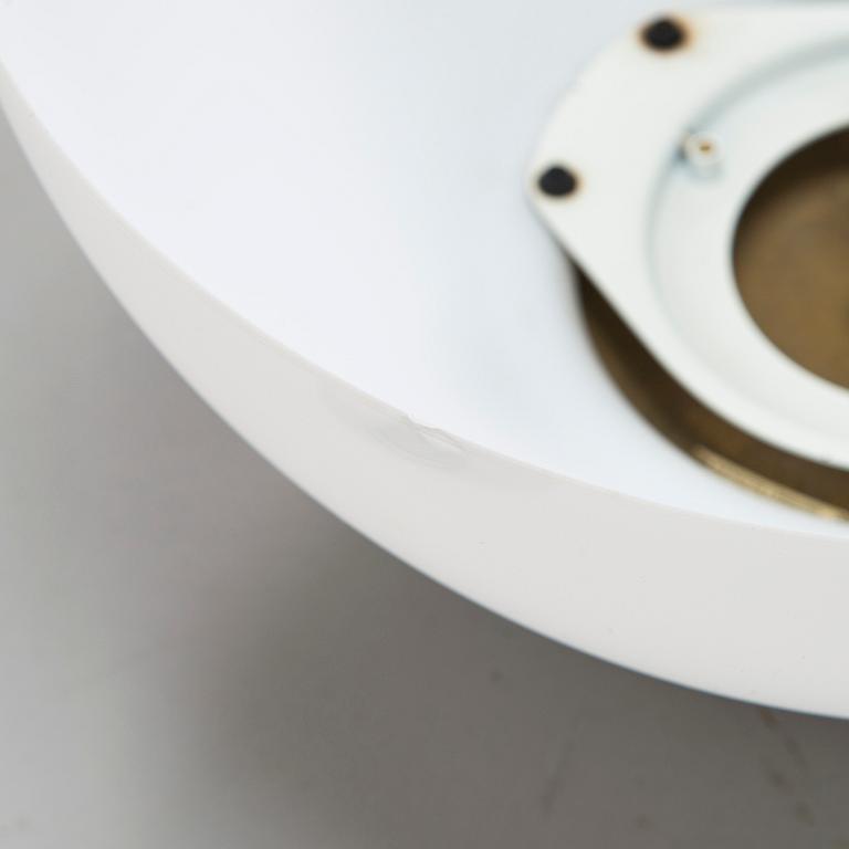 A set of five 1980's Glashütte Limburg glas wall lights, Germany.