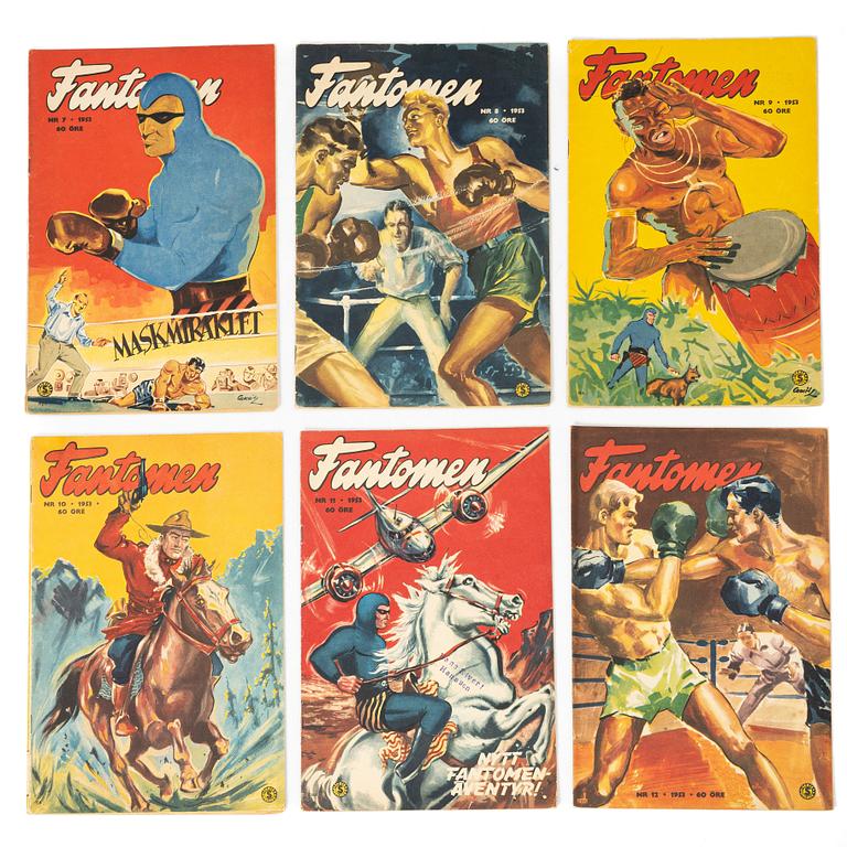 Comic books, 26, “The Phantom”, 1953 edition.