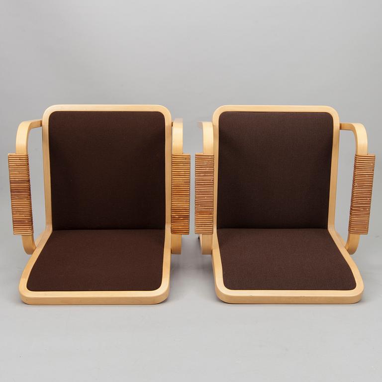 NOJATUOLEJA, 3 kpl, E45, Alvar Aalto, Artek, 1900-luvun loppu.