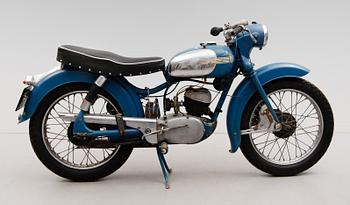 MOTORCYKEL, Husqvarna 281 Drömbågen, 1953.