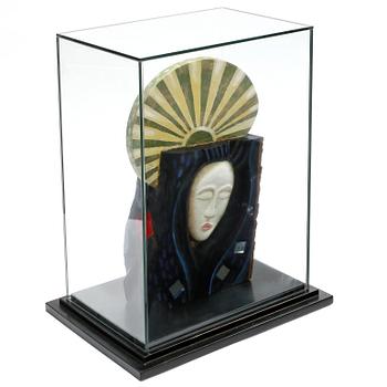 STEFAN IGELSTRÖM, skulptur, trä, signerad och daterad 88.