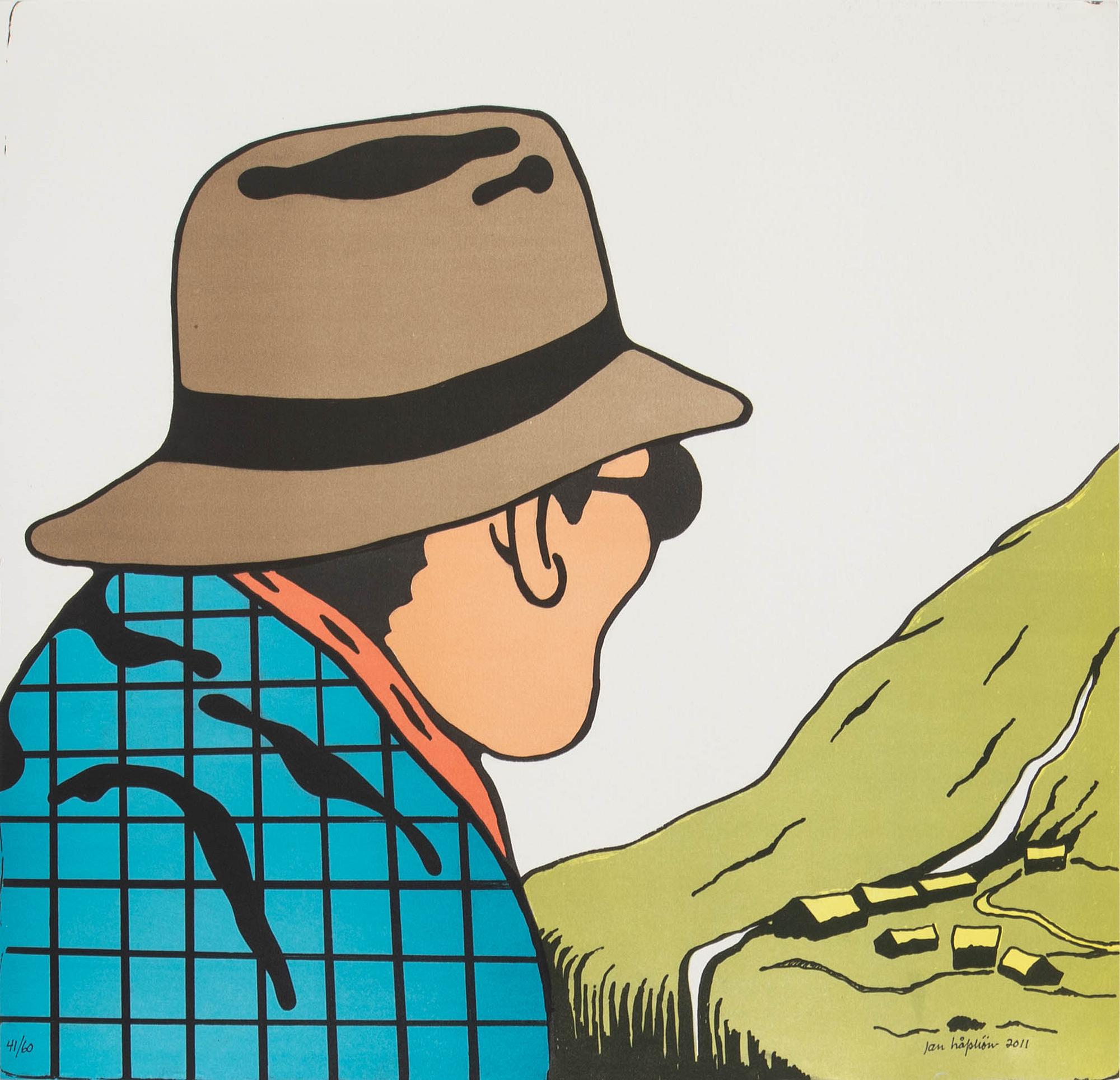 Jan Håfström, "Mr. Walker in the Faroe Islands.".