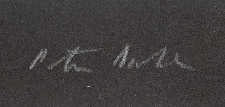 Peter Dahl, litografi signerad och numrerad 50/375.
