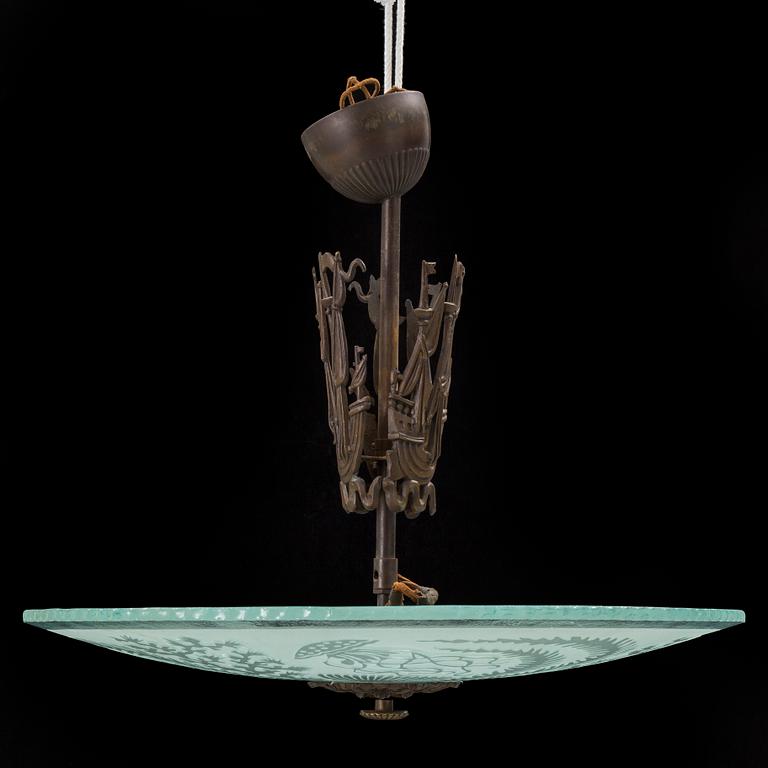 PLAFONDLAMPA, 1920-tal.