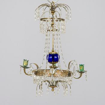 An early 19th-century chandelier.