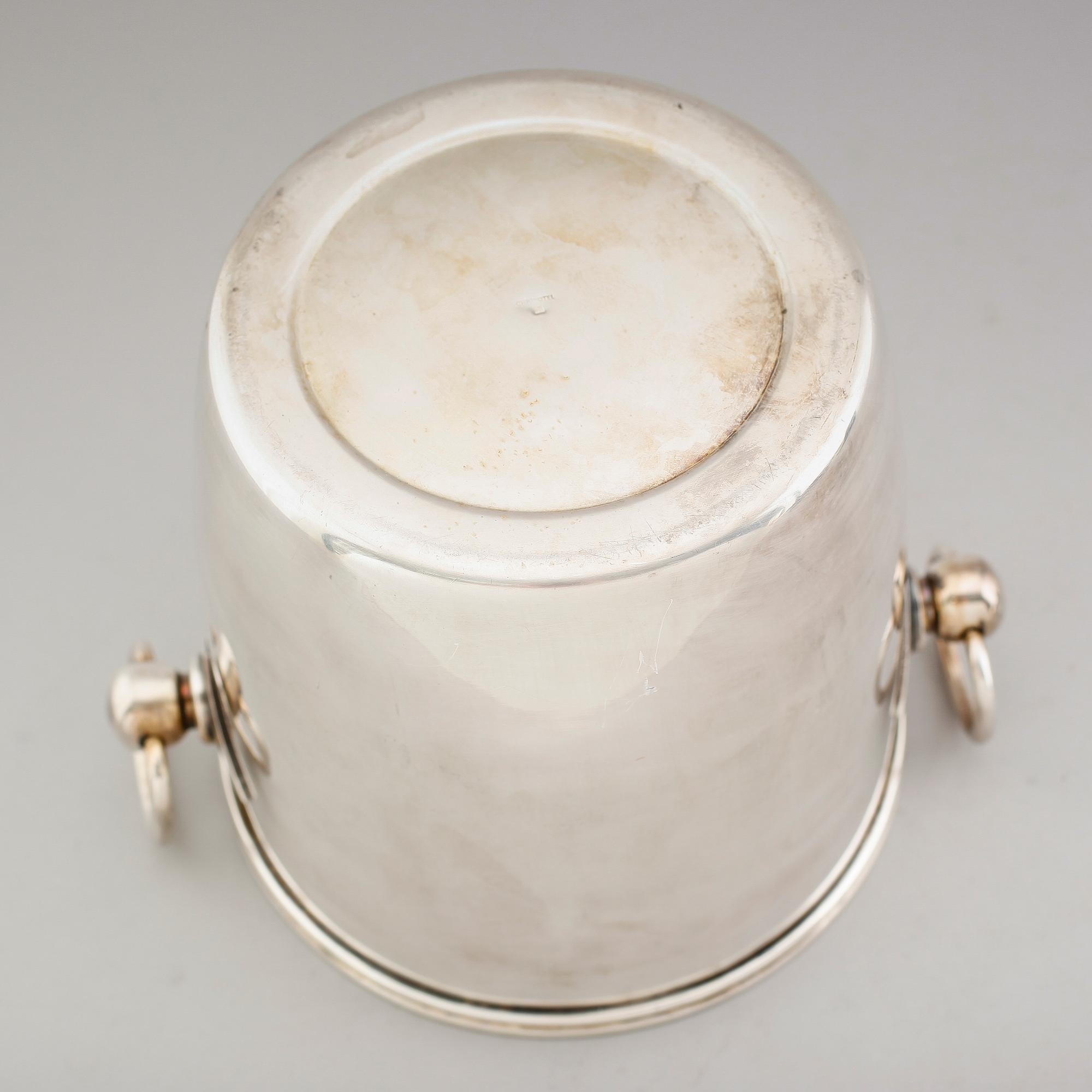 CHAMPAGNEKYLARE, nysilver, Chrisotel, 1900-talets första hälft.