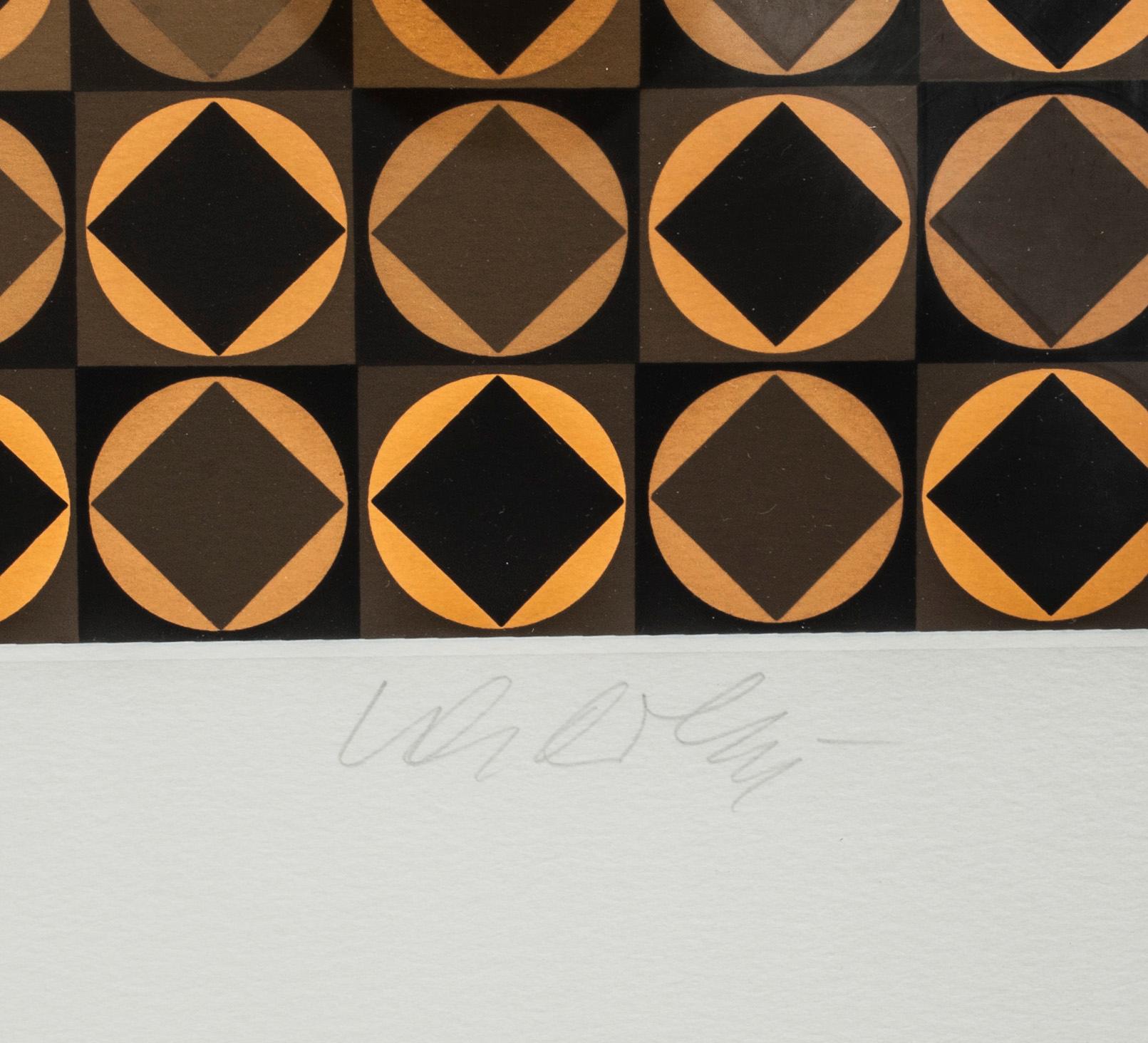 VICTOR VASARELY, färgserigrafi, signerad och numrerad 212/250.