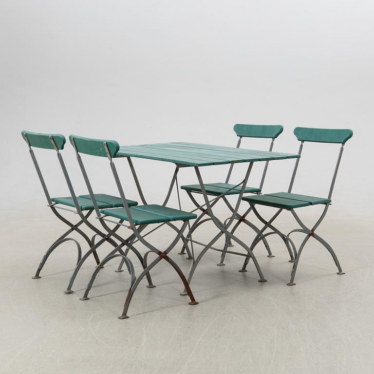 Trädgårdsgrupp 5 dlr "Bryggeriserien" Grythyttan 1900-talets andra hälft.