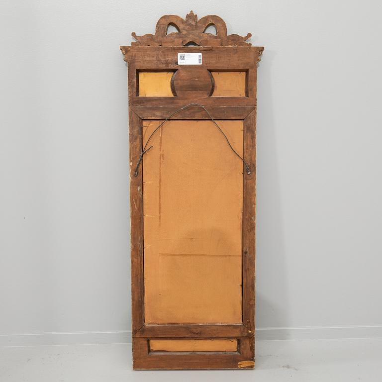 Mirror, late Gustavian, 19th century.