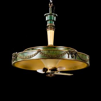 TAKLAMPA, Art deco. 1900-talets första hälft.