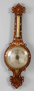 BAROMETER, Hughes, Fenchurch Street, London, 1800-talets mitt.