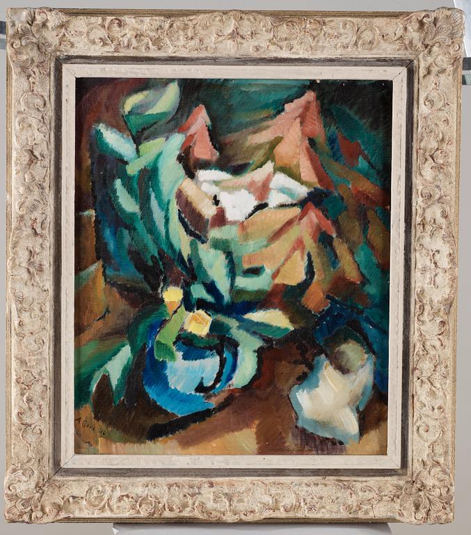 Agnes Cleve, "Blomsterstilleben".