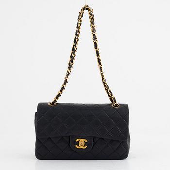 Chanel, bag, "Small Double Flap Bag", 1989-91.