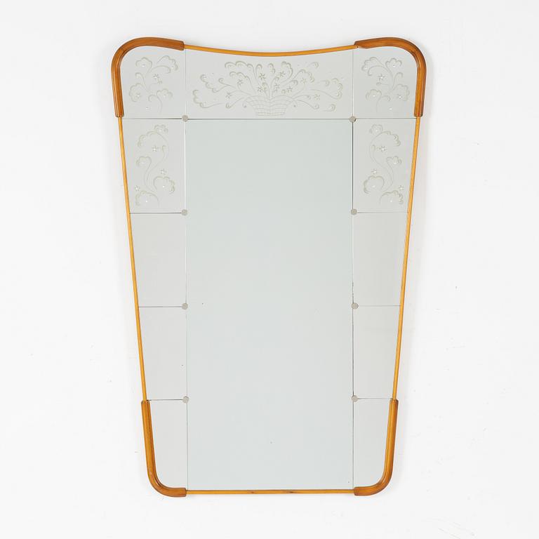 A Swedish Modern mirror, 1940's.