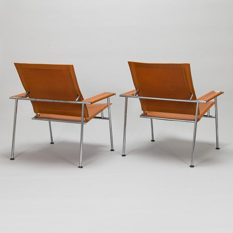 Yrjö Kukkapuro, a pair of 1960s 'Casino' lounge chairs for Lepokalusto Oy.