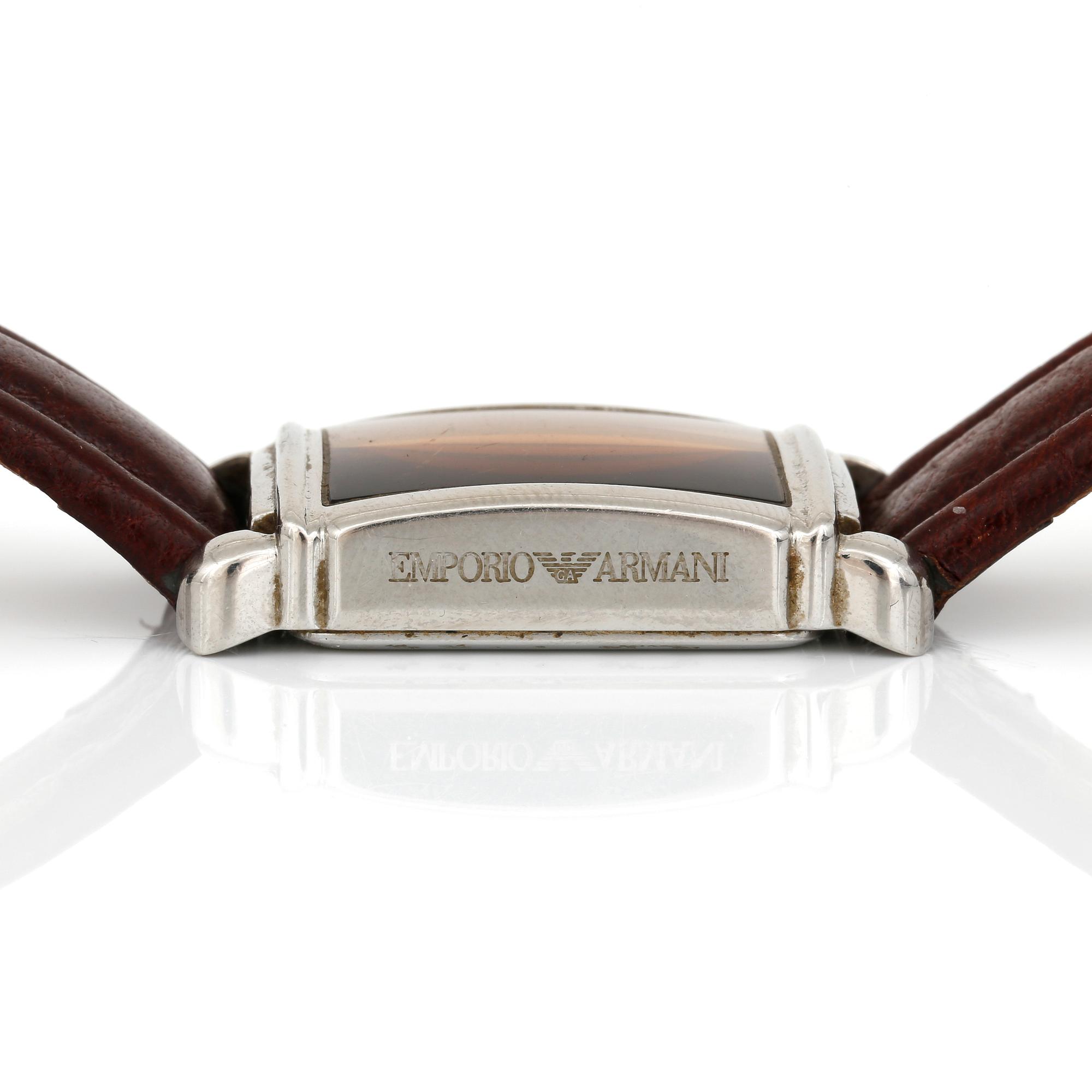 ARMBANDSUR, stål, Emporio Armani ARO204, 1900-talets andra hälft.