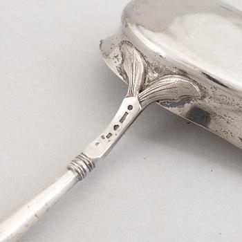 Ragusked samt soppslev, silver, Sverige, 1871-98.