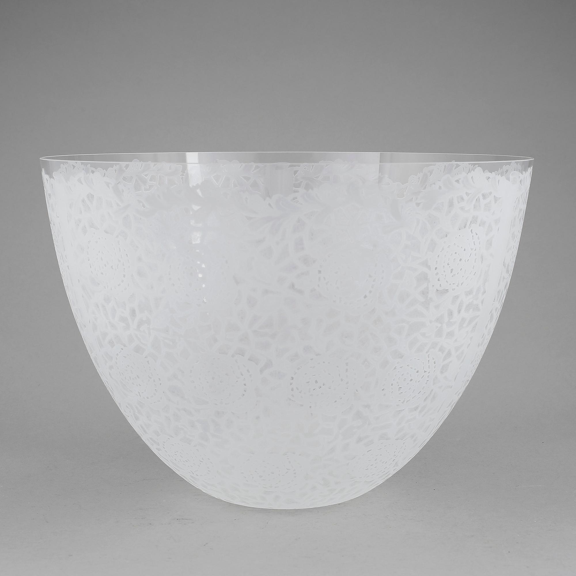 SKÅL, glas, Ingegerd Råman, Orrefors.
