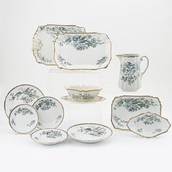 An 88-peice 'Wexiö Guld' creamware dinner service, Gustavsberg, early 20th Century.