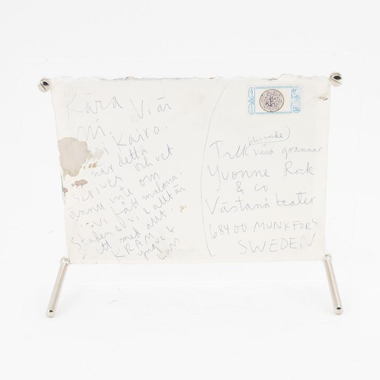 Lars Lerin, watercolour/postcard.