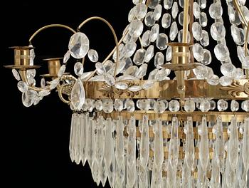 LJUSKRONA, empirestil, 1900-talets andra hälft. H 85.