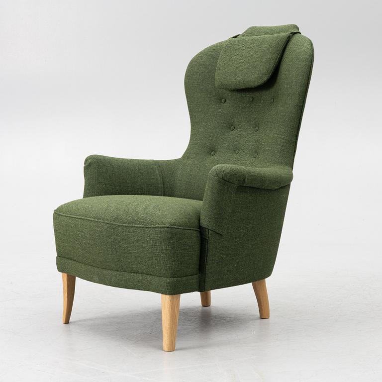 Carl Malmsten, Armchair, "Farmor", O.H. Sjögren, Tranås 2025.