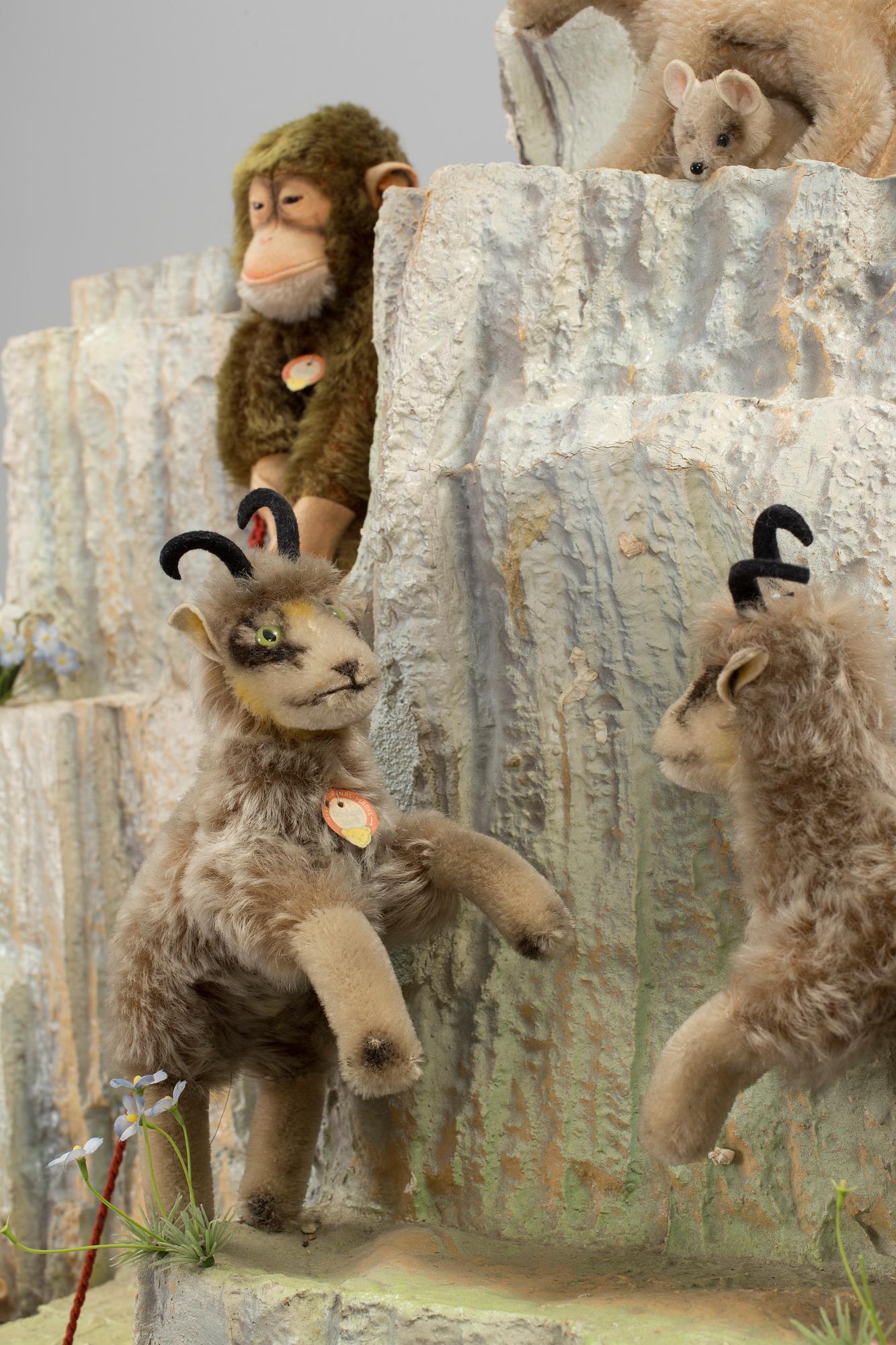 A Steiff store display from 1969.