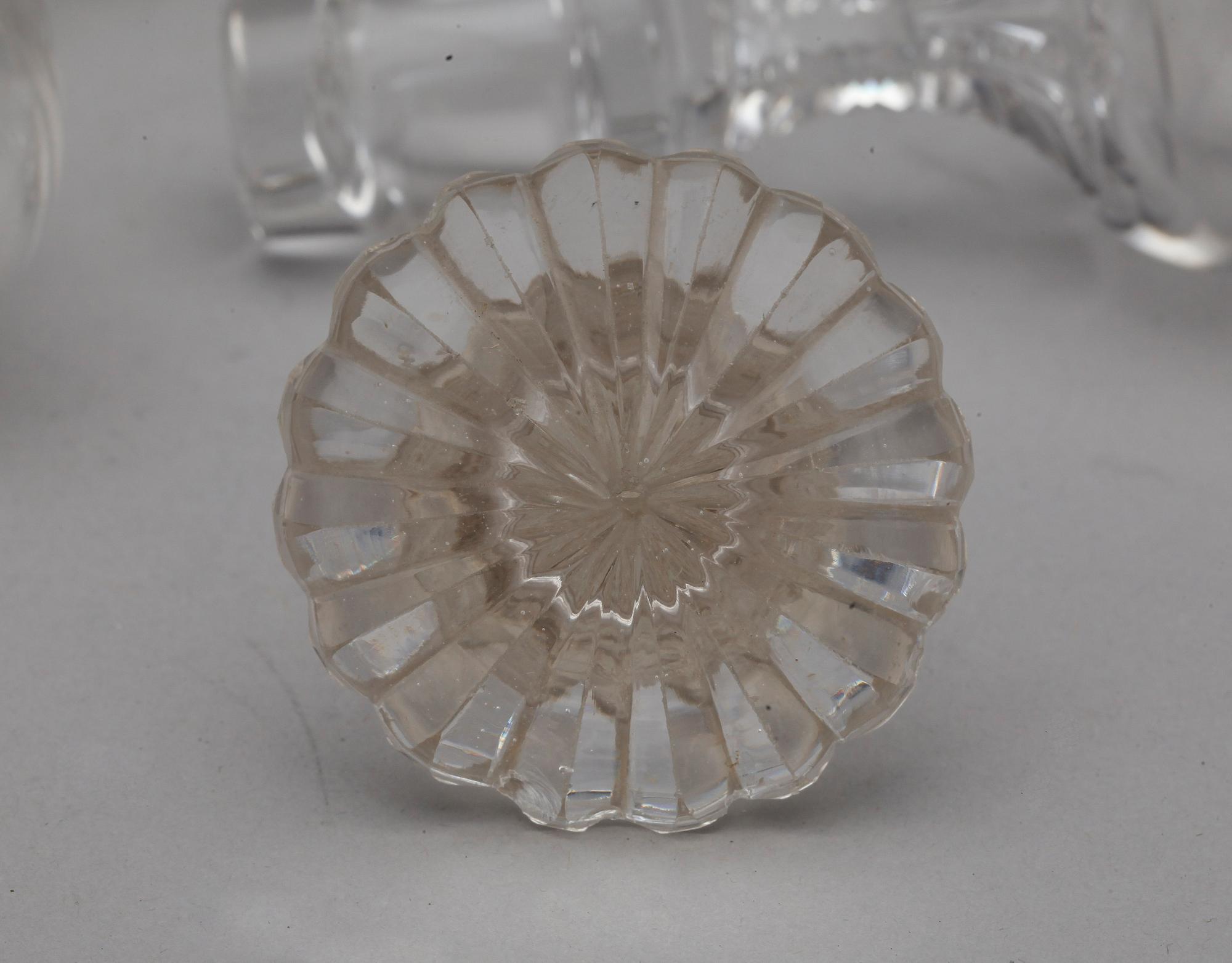 PARTI GLASPROPPAR OCH PRISMOR, 1800/1900-tal.