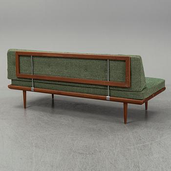 PETER HVIDT & ORLA MØLGAARD NIELSEN, hörnsoffa med hörnbord 3 delar, "Minerva", France & Son, Danmark, 1950/60-tal.