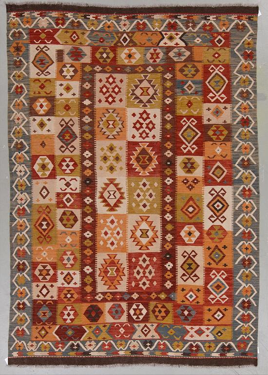 KELIM, Uzbekistan. Ca 252x178 cm.