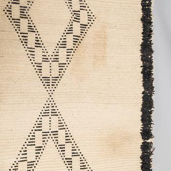 A Moroccan Beni Ourain carpet. circa 420x196 cm.